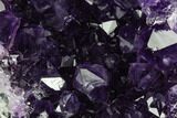 Amethyst Cut Base Crystal Cluster - Uruguay #113829-1
